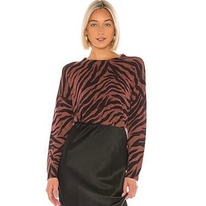 27 Miles Malibu Ronnie Sweater in Toffee Size S